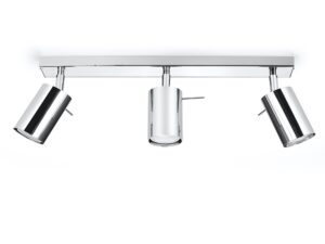 miniaturka Plafon RING 3 z chromowanymi przegubami