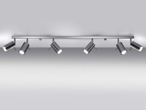 miniaturka Industrialny styl Plafon RING 6L