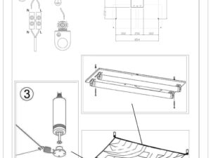 miniaturka Plafon 2-żarówkowy niebanalny LYS 1