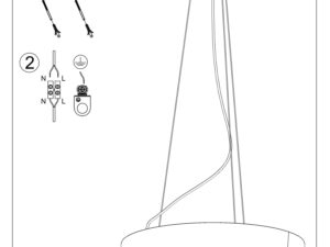 miniaturka Żyrandol Uniwersalny Kształt 5 Żarówek SPARK 50