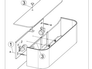 miniaturka Elegancki Kinkiet Geometryczny LOTUS