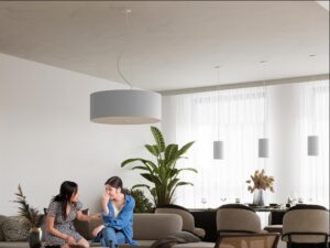 miniaturka Plafon ODIN 60 Stylowy Kształt Biały