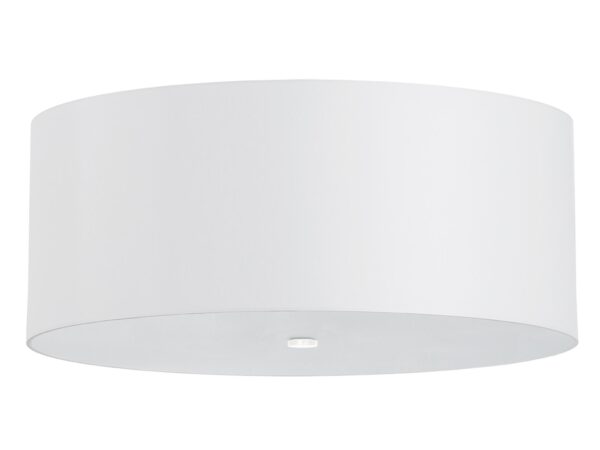 Półtransparentny biały plafon LED o miękkim wykończeniu