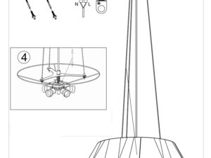 miniaturka Uniwersalny Żyrandol do Sypialni VICTORY 70
