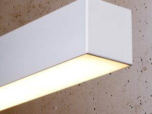 miniaturka Biała Lampa Wisząca Aluminium PINNE 150