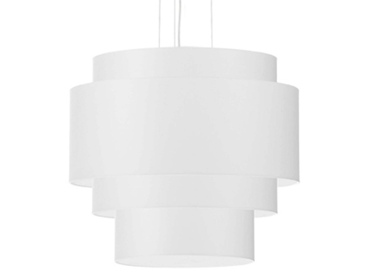 Wyjątkowy Design Białego Żyrandola RUBY 50