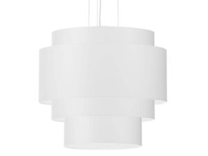 Wyjątkowy Design Białego Żyrandola RUBY 50