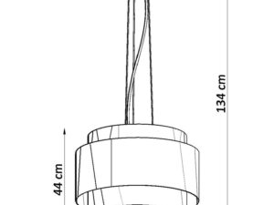 miniaturka Wyjątkowy Design Białego Żyrandola RUBY 50