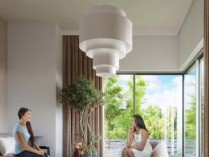 miniaturka Wyjątkowy Design Białego Żyrandola RUBY 50