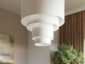 miniaturka Wyjątkowy Design Białego Żyrandola RUBY 50