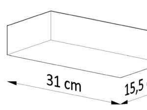 miniaturka Geometryczny Kinkiet Ceramiczny TARA