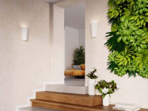 miniaturka Lampka Ceramiczna Dekoracyjna Świecąca w Dwóch Kierunkach LYRA