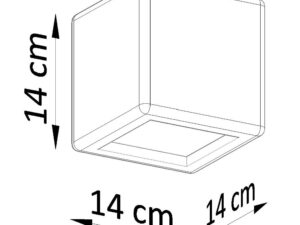 miniaturka Ceramiczny Kinkiet Świetlne Widowisko NAIA