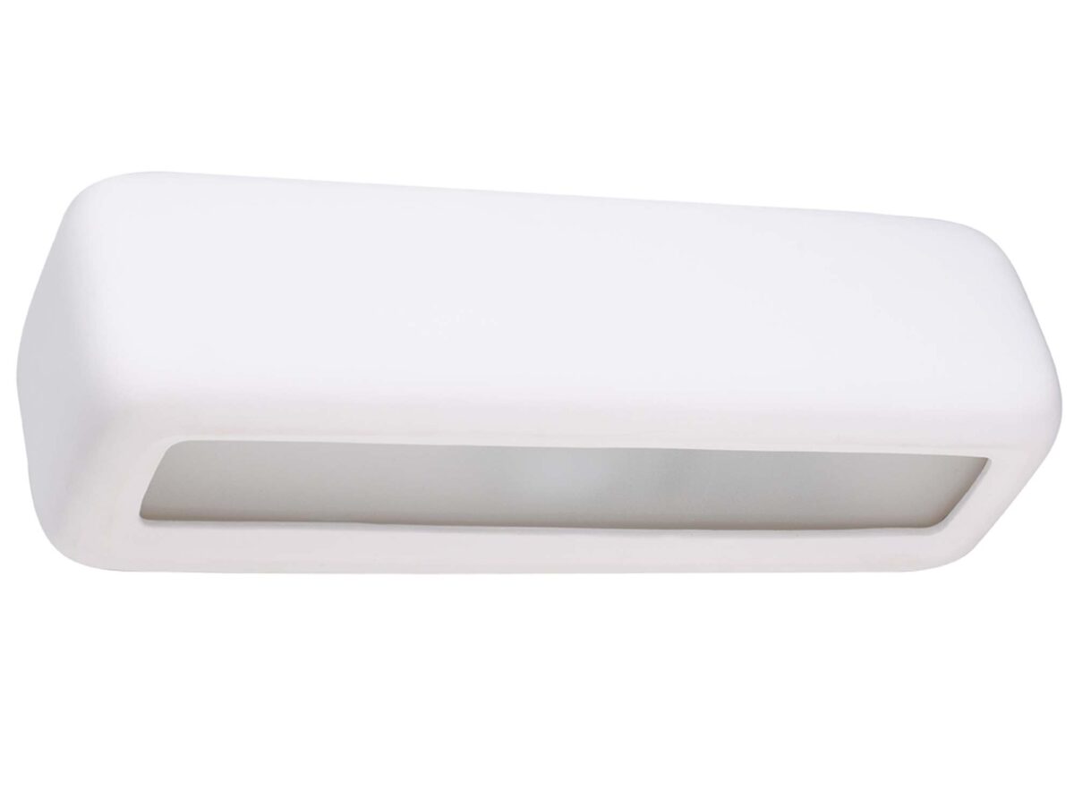 Futurystyczny Kinkiet Ceramiczny z Zaokrąglonymi Krawędziami SUDAN