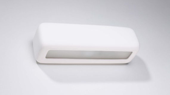 Futurystyczny Kinkiet Ceramiczny z Zaokrąglonymi Krawędziami SUDAN - obrazek 3
