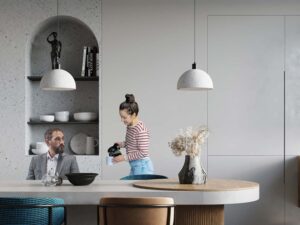 miniaturka Unikalna Lampa z betonu POLARIS