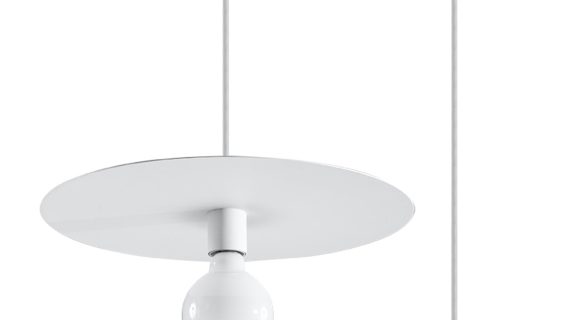 Lampa Wisząca ZAFFIRO Biała Nowoczesny Wygląd