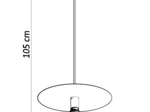 miniaturka Lampa Wisząca ZAFFIRO Biała Nowoczesny Wygląd
