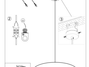 miniaturka Lampa Wisząca ZAFFIRO Biała Nowoczesny Wygląd