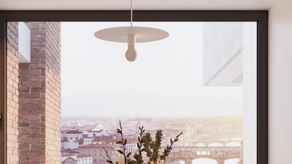 miniaturka Lampa Wisząca ZAFFIRO Biała Nowoczesny Wygląd