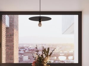 miniaturka Lampa Wisząca ZAFFIRO Biała Nowoczesny Wygląd