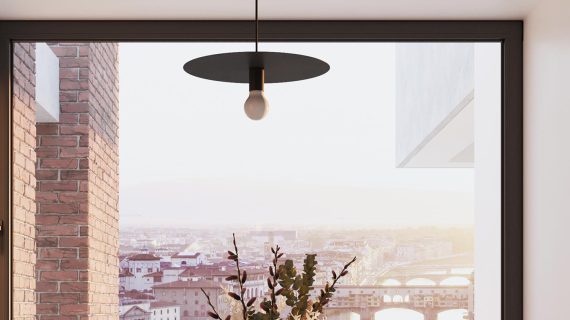 miniaturka Lampa Wisząca ZAFFIRO Biała Nowoczesny Wygląd