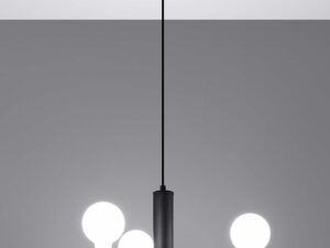 miniaturka Regulowany żyrandol stalowy PIETRA 3