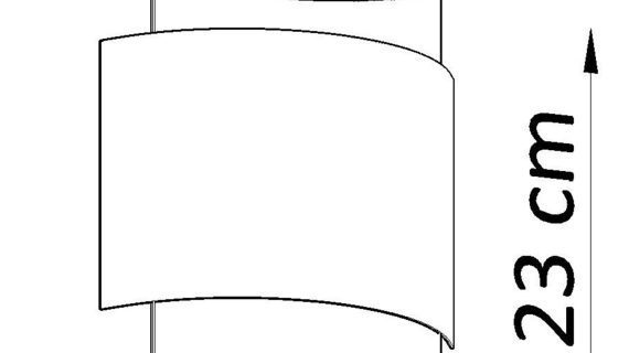 miniaturka Kinkiet Dwuźródłowy Stalowy IDALIA