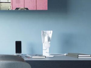 miniaturka HECTOR Lampa Biurkowa Loftowa Biała