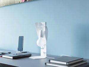 miniaturka HECTOR Lampa Biurkowa Loftowa Biała