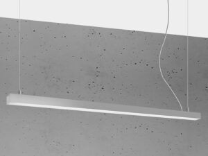 miniaturka Biała Lampa Wisząca Aluminium PINNE 150