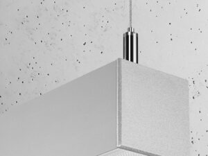 miniaturka Biała Lampa Wisząca Aluminium PINNE 150