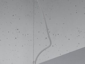 miniaturka Biała Lampa Wisząca Aluminium PINNE 150