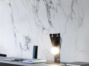 miniaturka HECTOR Lampa Biurkowa Loftowa Biała