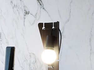 miniaturka HECTOR Lampa Biurkowa Loftowa Biała