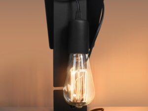 miniaturka HECTOR Lampa Biurkowa Loftowa Biała