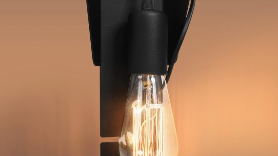 miniaturka HECTOR Lampa Biurkowa Loftowa Biała