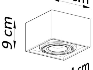 miniaturka QUILL 1 Plafon do Małych i Dużych Pomieszczeń