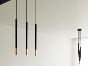 miniaturka Stalowa Lampa Wisząca MURA 1