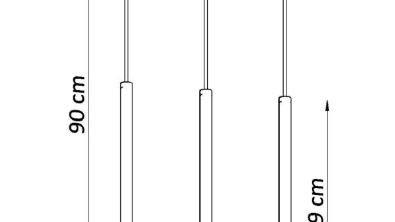 Stylowa Lampa Wisząca MURA 3L - obrazek 20