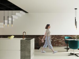 miniaturka Stalowa Lampa Wisząca MURA 1