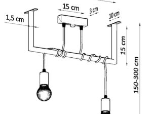 miniaturka SOL 2 Żyrandol dla Odważnych Wnętrz