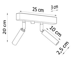 miniaturka Funkcjonalny i stylowy Plafon URSA 2