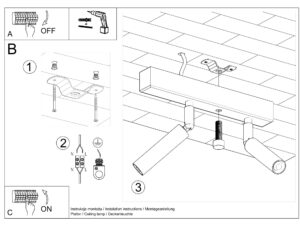 miniaturka Funkcjonalny i stylowy Plafon URSA 2