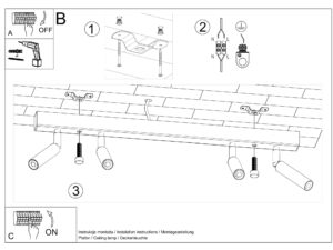 miniaturka Nowoczesny i Funkcjonalny Plafon URSA 4