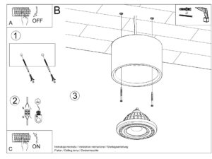 miniaturka Plafon QUASAR 1 Drewniana Ozdoba Twojego Domu