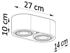 miniaturka Plafon QUASAR 2 Drewniana Ozdoba Twojego Domu