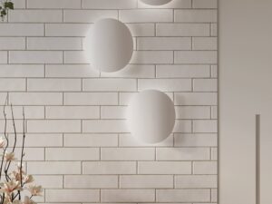 miniaturka Biały Kinkiet z Stali SIRIUS