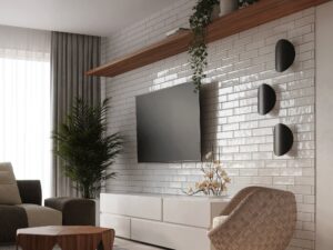 miniaturka Biały Kinkiet z Stali SIRIUS