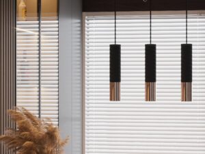 miniaturka Plafon czarno-chromowany minimalistyczny LORENA